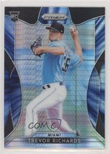 2019 Panini Prizm Tier III Blue Hyper Prizm Trevor Richards #264 0nr3