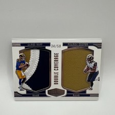 2016 Panini Plates & Patches Double Coverage Jared Goff/Pharoh Cooper /50