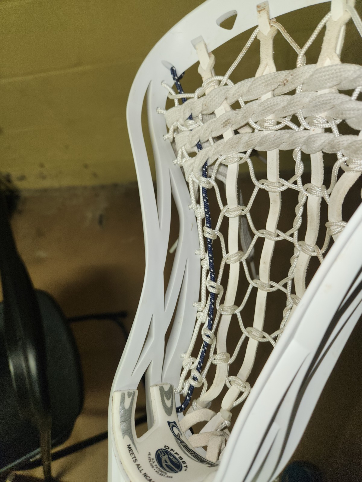 Rare Vintage Strung Brine CYBER LACROSSE HEAD SLIGHTLY USED