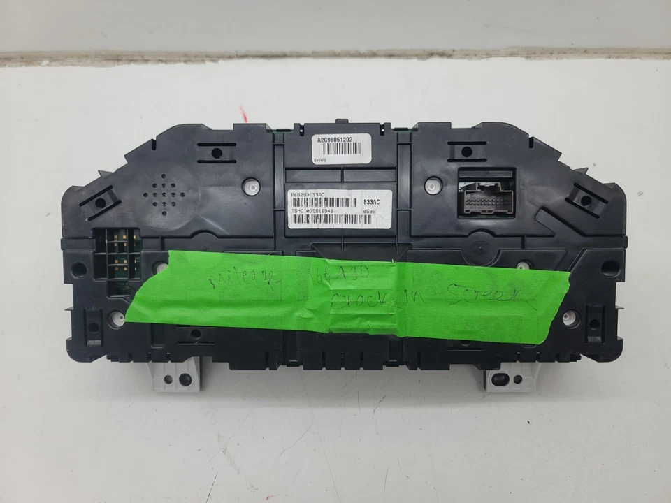 Ram 1500 2015 2016 cabezal de instrumento velocímetro medidor panel fabricante de equipos originales 166 k millas Foto 4 de 4
