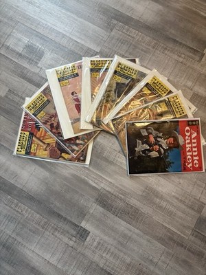 Classics Illustrated Educational Comics Mixed Lot Of 8 Rare Comics