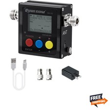 Professional VHF/UHF SWR Meter with Direct Power Readout - Lightweight Durable