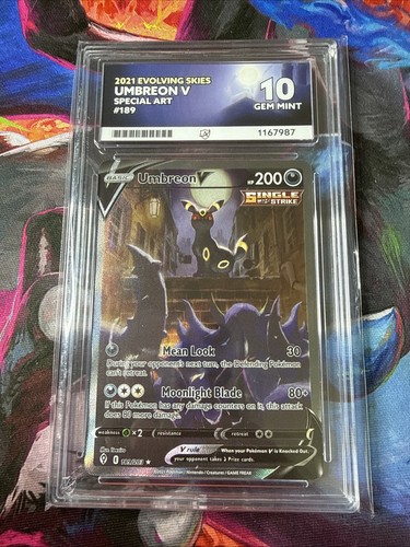 Umbreon V graded ACE 10 for sale on eBay
