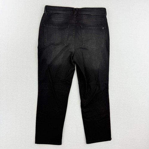 Democracy Ab Solution High Rise Skinny Jeans Size 10P Womens Black NWT - Picture 10 of 11