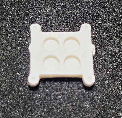 1/8th resin Single 4 barrel carburetor Spacer big deuce Revell monogram 1/8