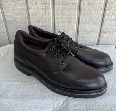 RED WING SHOES 107 Moc Round Toe Black Leather Oxfords Men s 11.5 B USA Boots