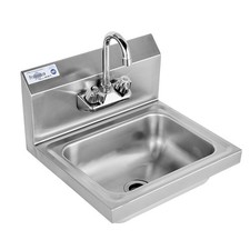 Stainless Steel Sink Commercial Wall Mount Hand Washing Basin Nsf Certified With