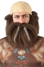 The Hobbit Dwalin Hair Kit Costume Accessory