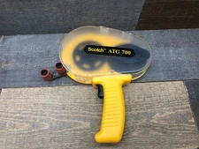 Scotch ATG 700 Tape Dispenser Adhesive Applicator Yellow Handheld 2A
