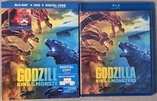 Godzilla King of the Monsters Blu-ray DVD Region A 1 US, Kyle Chandler B