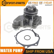 Engine Water Pump w/Gasket For 86 87 88 89 90 Ford B600 B700 LN8000 L6 6.6L