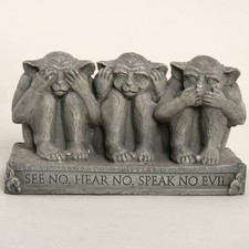 Gothic Gargoyle Trio See No, Hear No, Speak No Evil UDC United Design Corp.