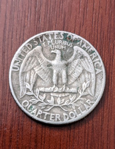 1967 Error Quarter No Mint Mark - Picture 5 of 9
