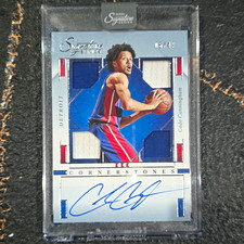 Panini 2025-26 signature series Cade Cunningham  Quad Auto CS-CCH /49
