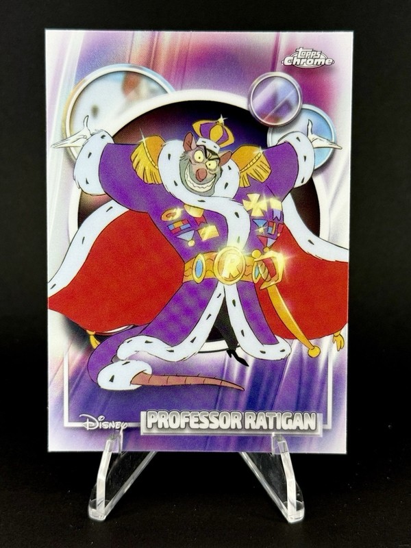 2026 Topps Chrome Disney - Professor Ratigan - Great Mouse Detective - Refractor