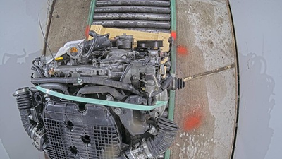 #ad 2013 INFINITI G37 3.7L V6 Engine Complete Assembly Needs Intake Replaced $800.80