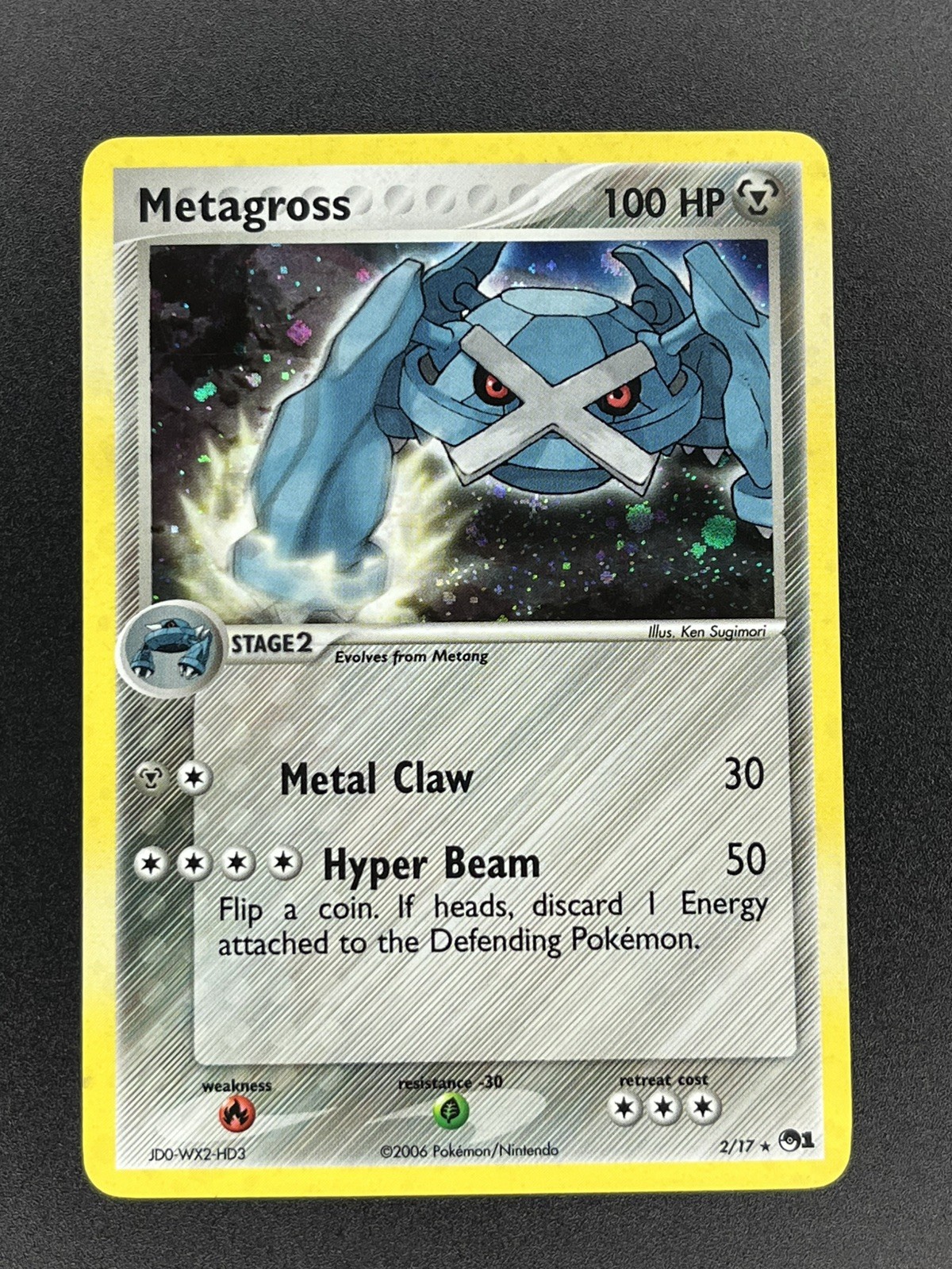 Metagross 2/17 Holo POP Series 1 2006 Pokemon NM