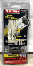 Craftsman 42801 Usa Metric Low Profile Wrench Socket Set 8 Pc Nos Easy Read Craftsman 42801 Usa Metric Low Profile Wrench Socket Set 8 Pc Nos Easy Read