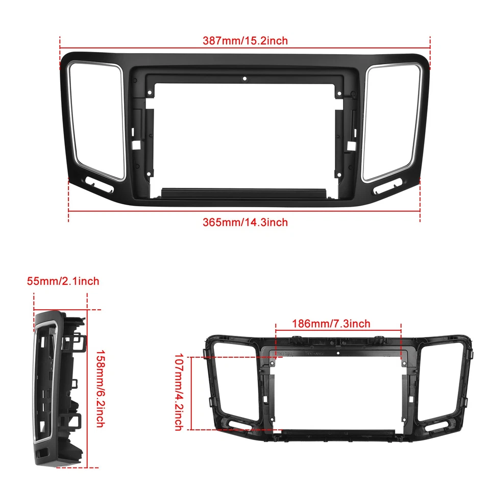 DAB+ Android 15 Carplay Autoradio Für VW Sharan II 7N Seat Alhambra II 2010-2022 - Bild 4 von 4