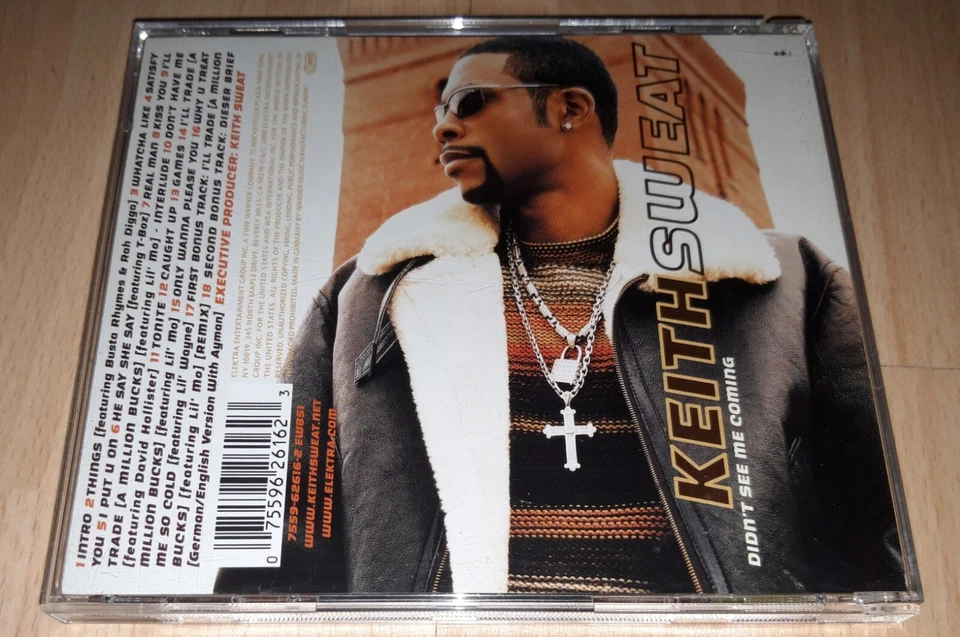 KEITH SWEAT What Is It PROMO CD Single / Didn't See Me Coming - Album CD R&B Rnb - Bild 4 von 4