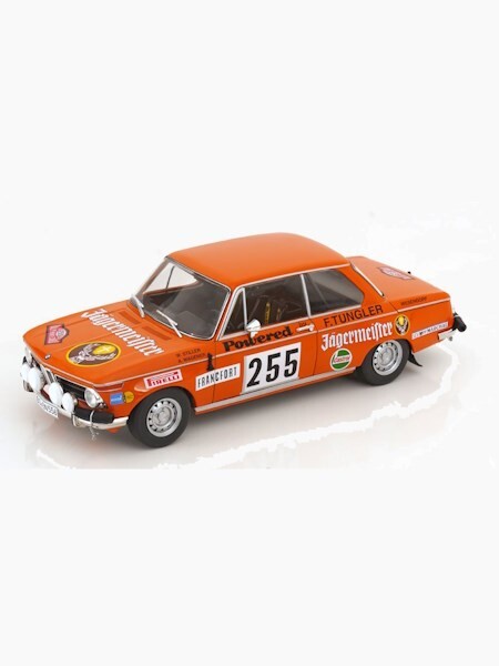 BMW 2002 Jägermeister #255 Rallye Monte Carlo 1973 1/18 Ixo