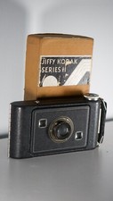 Vintage Kodak Jiffy Series II Folding Camera with Box