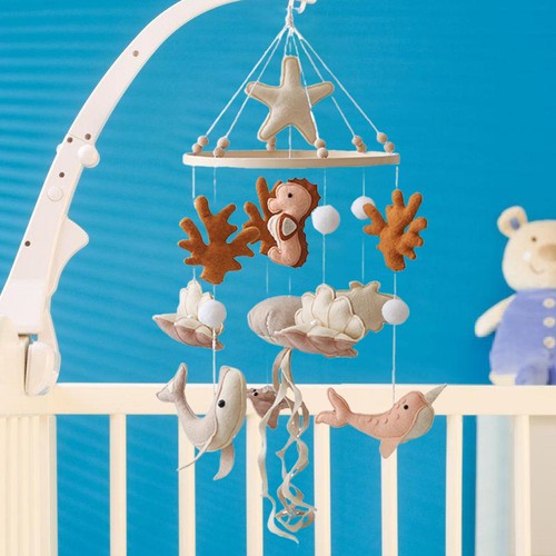 Kids Crib Mobile Marine Animal-Themed Crib Nursery Decor Starfish astounding - Picture 11 of 12