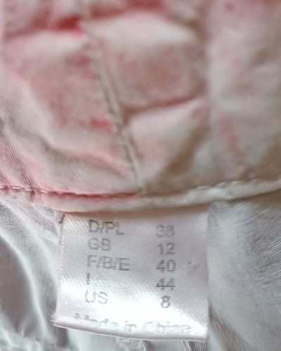 Batik Tie Dye Pink Rosa Weiß Hose 36 / 38 Party Vintage - Bild 10 von 10