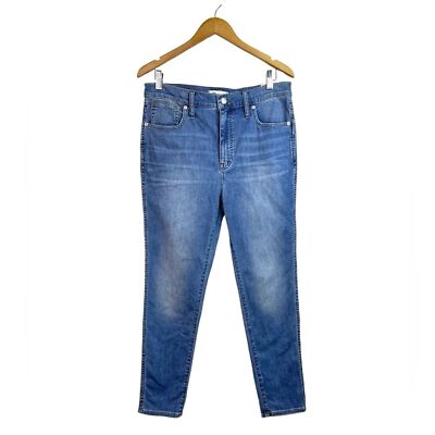 Madewell 10'' High-Rise Skinny Crop Jeans in Welling Wash Size 31 NWT