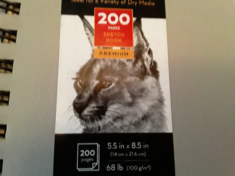 2 Arteza Gray Sketch Books Drawing Pads 200 Sheets Each 68 lb 5.5x8.5" Acid Free - Image 4 of 4