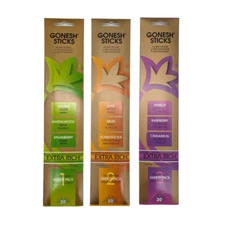 Gonesh Incense Sticks: Extra Rich Variety Packs