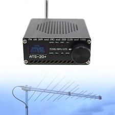 Original ATS-20 Radio Receiver FM AM MW  SW SSB LSB  USB With Battery