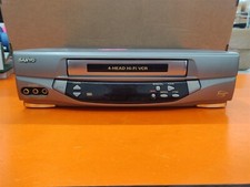                  AS IS FOR PARTS Sanyo VWM-668 4-HEAD Hi-Fi VCR Unit