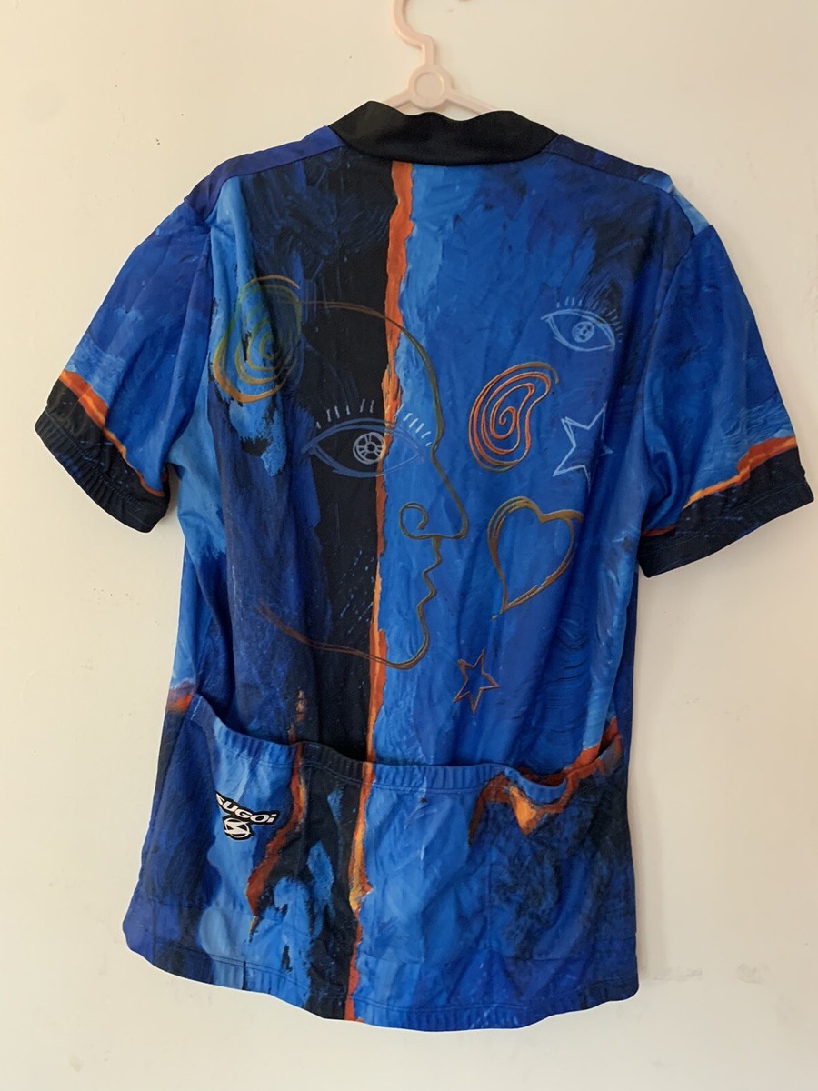 Maillot de cyclisme équipe diabète SUGOI hommes L multicolore