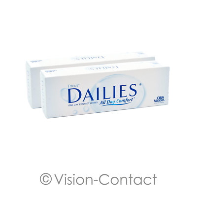 Alcon - 2x Focus Dailies All Day Comfort - 30er Box