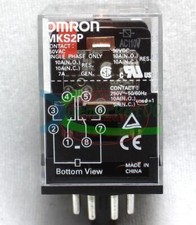 ONE Omron New MKS2P 110VAC power relay with base