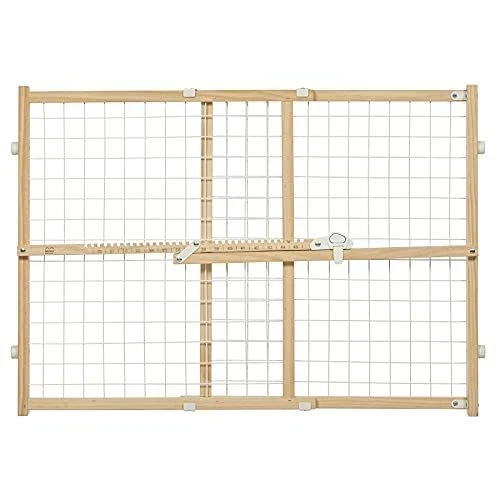 Midwest Wire Mesh Pet Safety Gate, 24 Inches Tall & Expands 27-41.5 Inches Wide