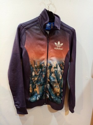 patterned adidas tracksuit