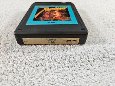 ZZ Top- Fandango 8-Track Tape. Pro serviced. Nice! Gray Case | eBay