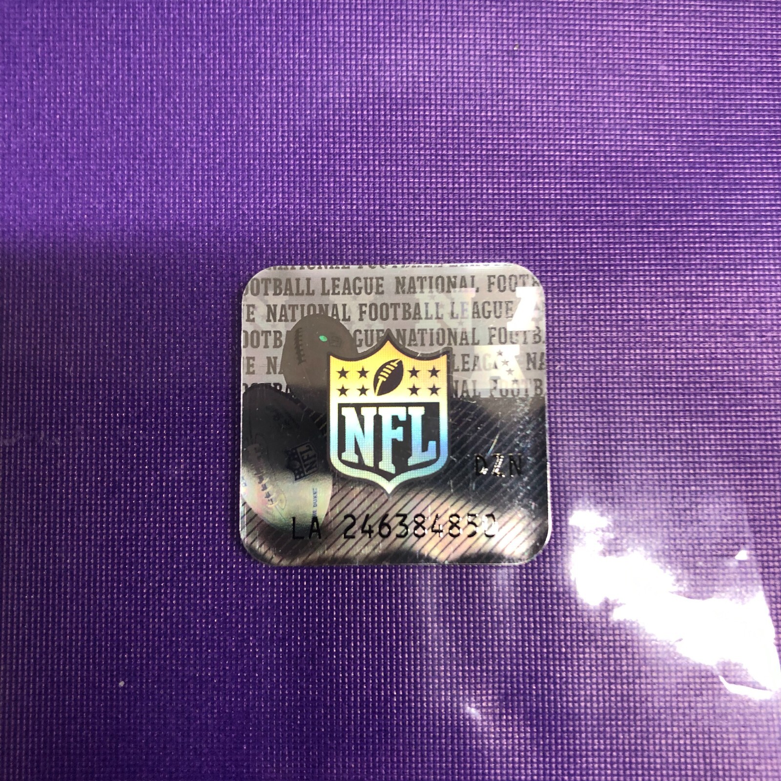 Minnesota Vikings 54" x 102" Plastic Table Cover Officially Licensed NFL, New