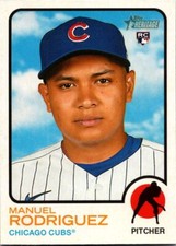 2022 Topps Heritage #291 Manuel Rodriguez Excellent