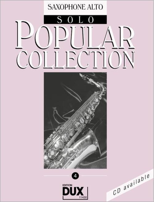 Popular Collection 4 | Saxophone Alto Solo | Arturo Himmer | Deutsch |