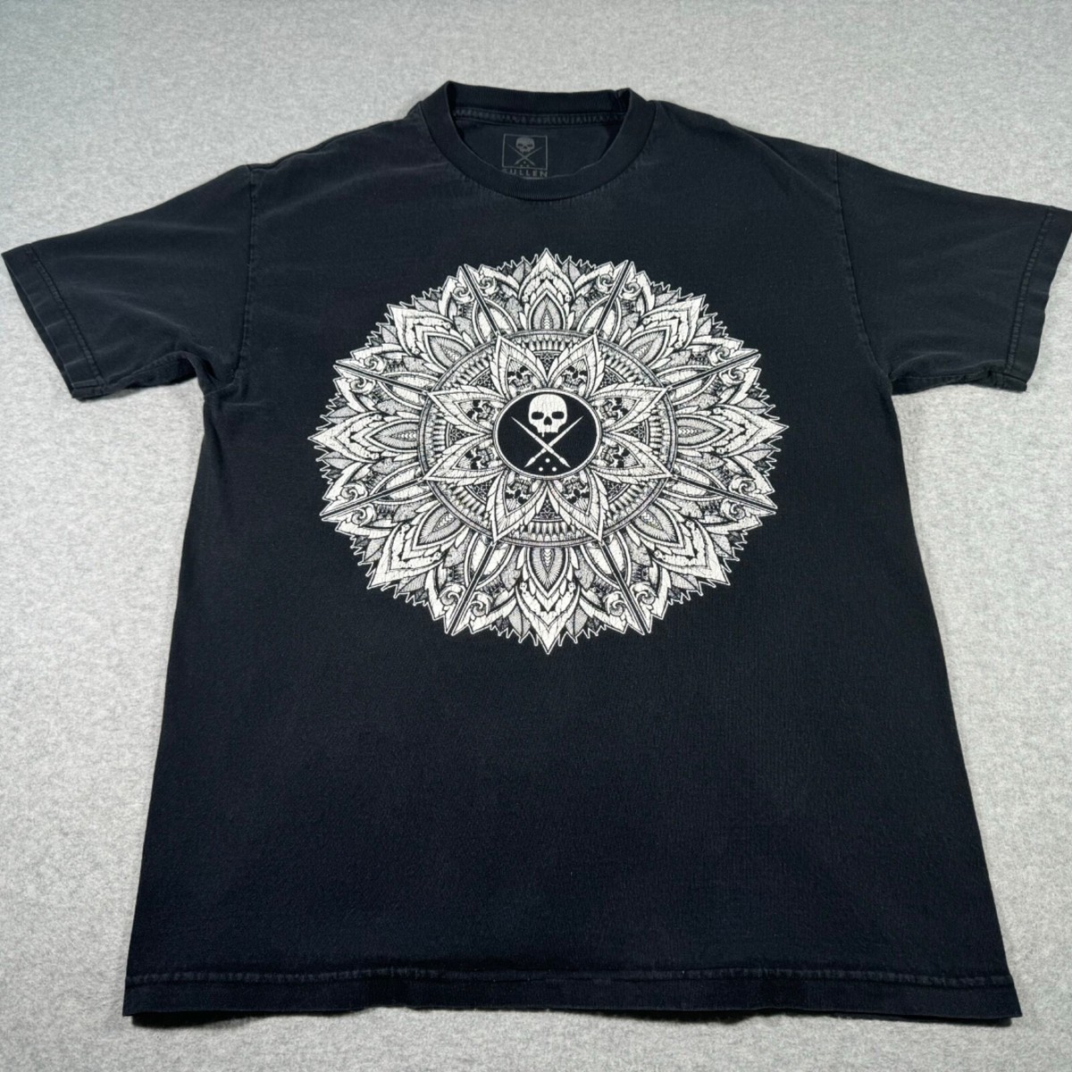 Sullen Shirt Adult Large Black Tattoo Art Collective Lifestyle 