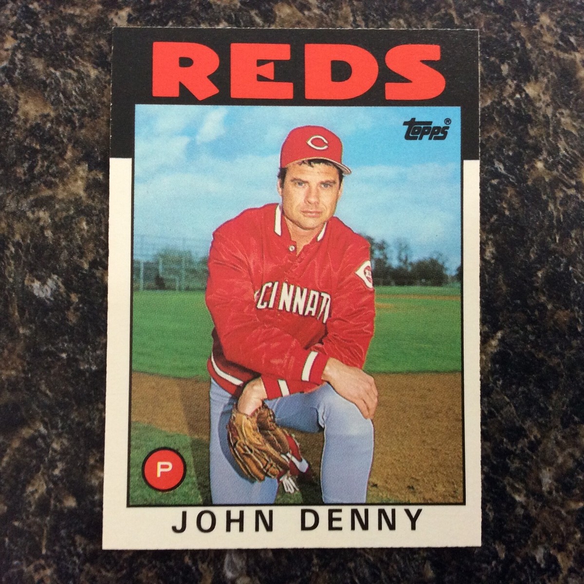 1986 Topps Traded 32T John Denny Cincinnati Reds | eBay