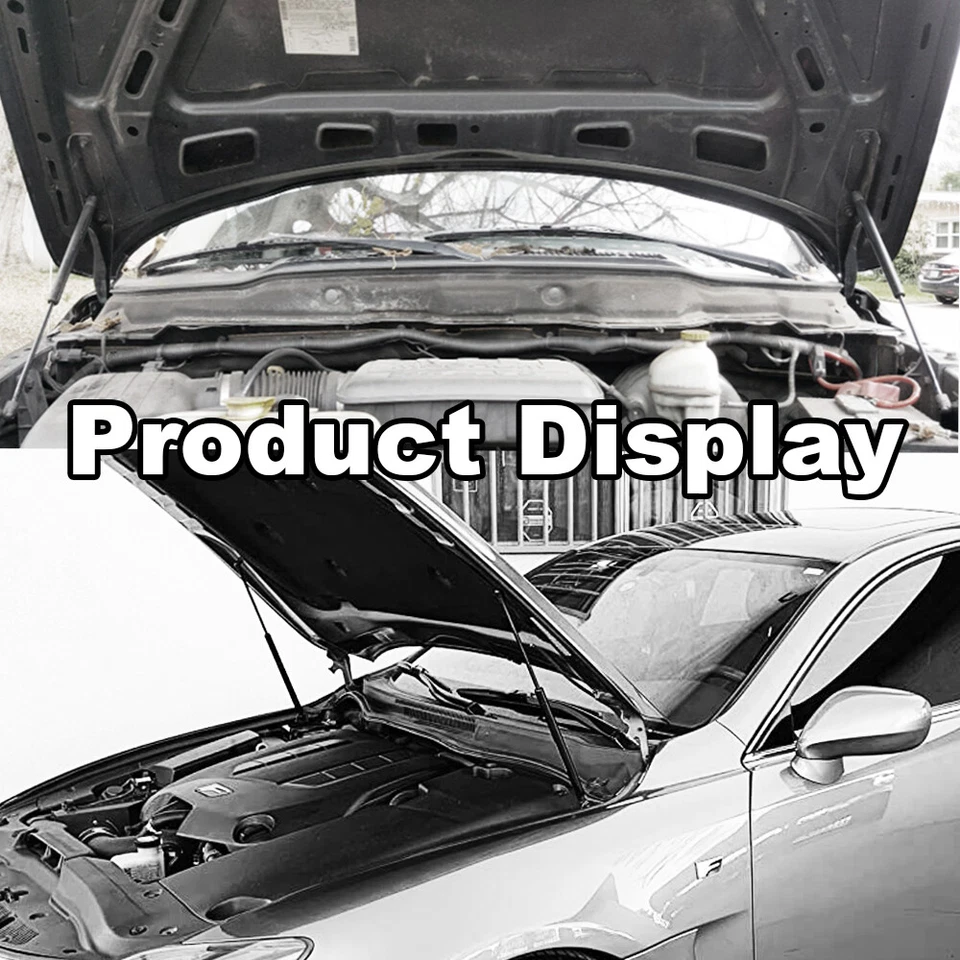 Pair of Hood Lift Support Shock Struts fits Ford Taurus Mercury Sable 2000-2007 Foto 2 de 4