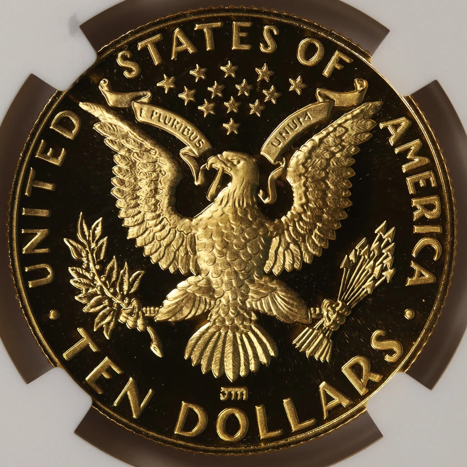 1984-W Proof Olympics $10 Gold Commemorative NGC PF70UCAM - Image 4 of 4