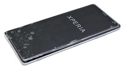 ORGINAL Display Für  Sony Xperia XZ3 H8416  Rahmen Silber