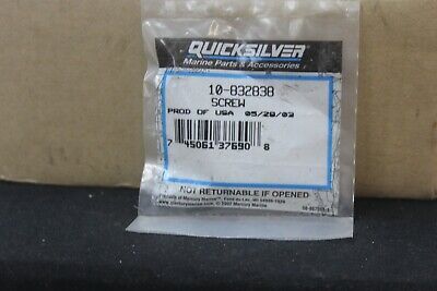 New Mercury Mercruiser Quicksilver Oem Part # 10-863609 Screw