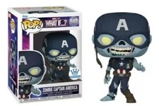 Figura Vinilo Zombie Capitán América Pop Marvel What If Funko Shop Exclusivo #948