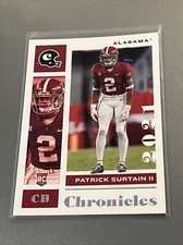 2021 Chronicles Draft Picks Patrick Surtain II Rookie NM